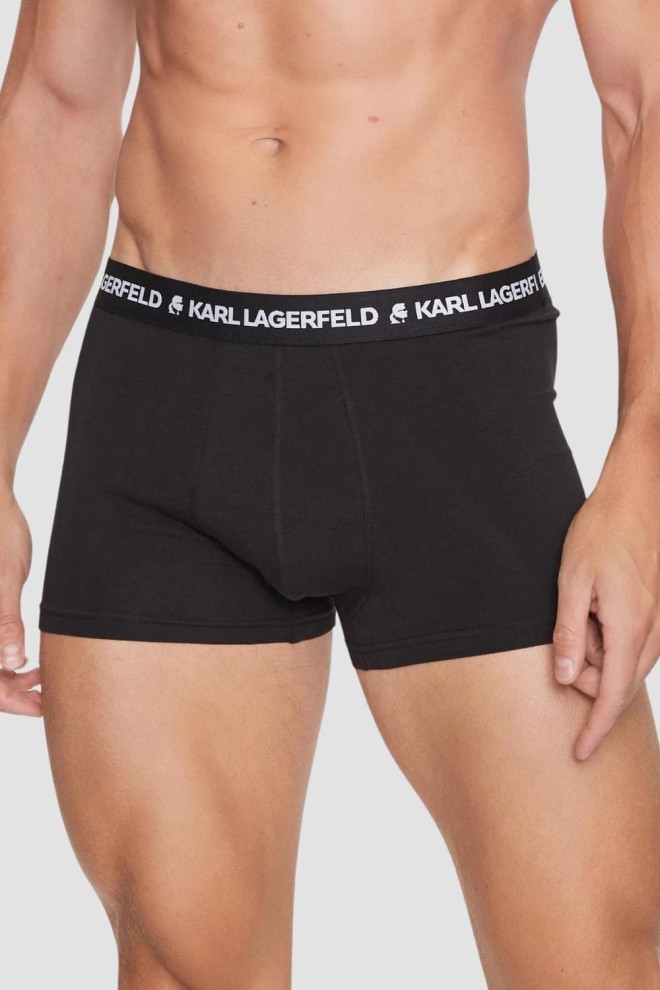 KARL LAGERFELD Komplet czarnej bielizny 7PACK