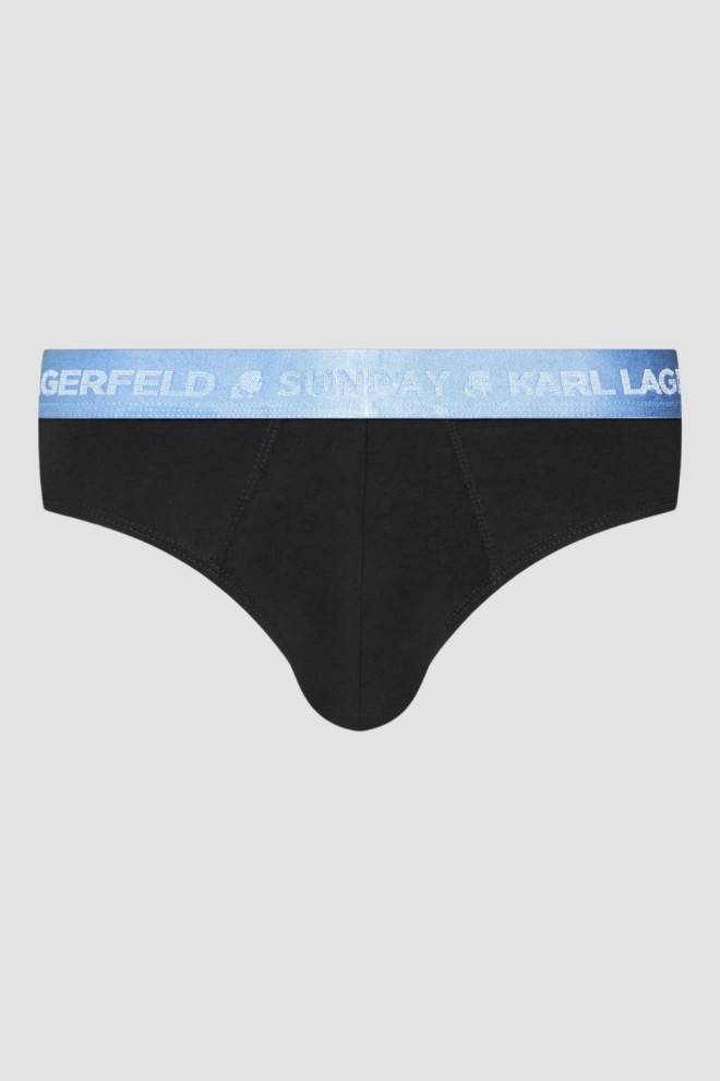 KARL LAGERFELD black slip set 7PACK