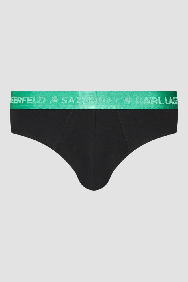 KARL LAGERFELD чорні сліпони 7PACK