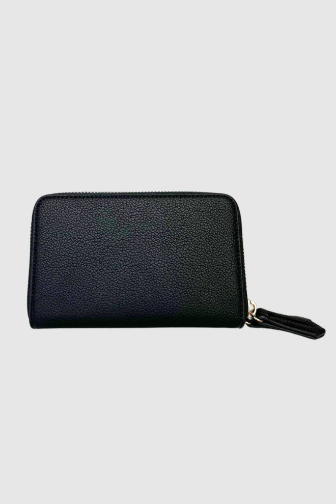 VALENTINO Medium Black Arcadia Zip Around Wallet