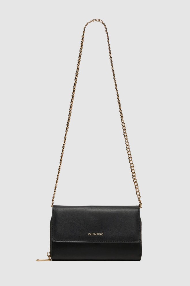 VALENTINO Чорний гаманець на ланцюжку Kalua Pochette