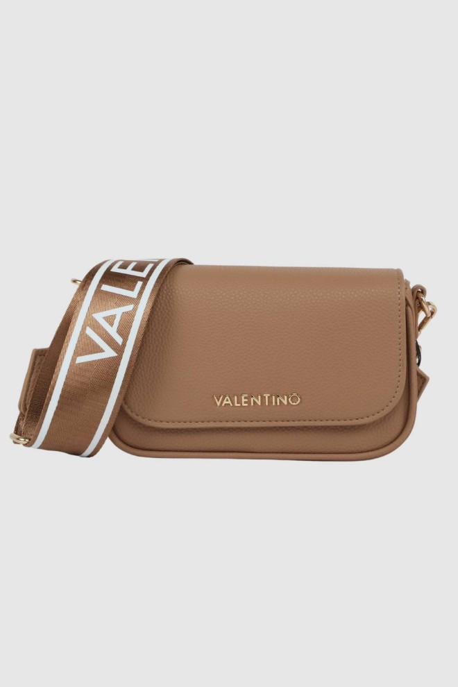 VALENTINO Brown Mailbag Miramar Flap Bag