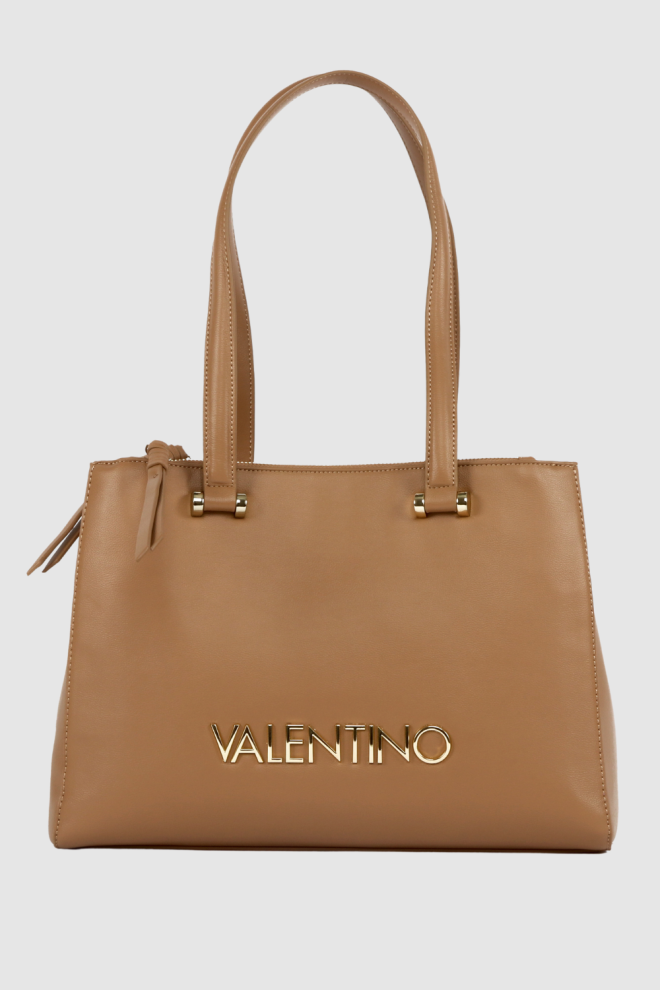 VALENTINO Brown Caprice Shopping Shopper Bag
