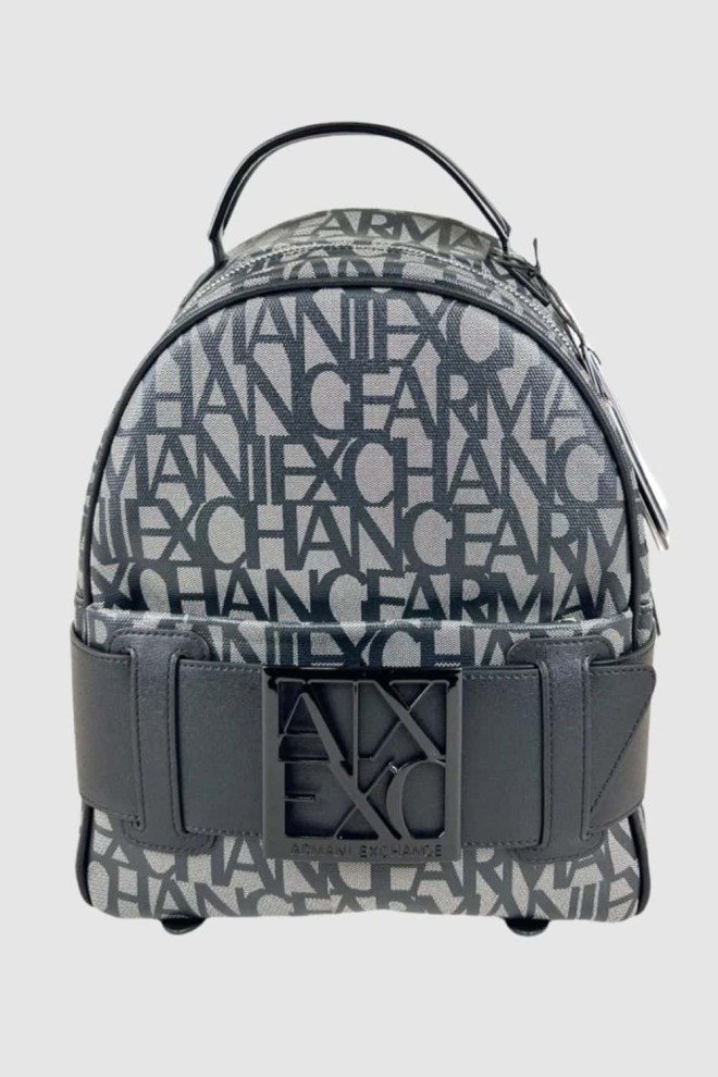 ARMANI EXCHANGE Маленький чорно-бежевий рюкзак