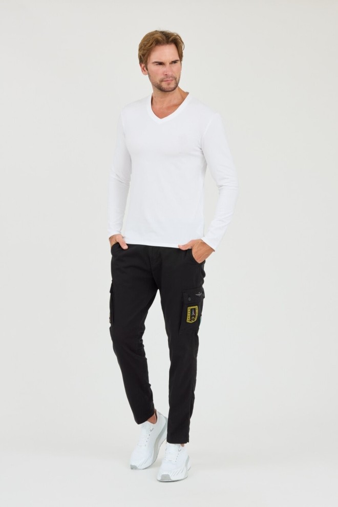 AERONAUTICA MILLITARE Чорні бойові черевики TROUSERS