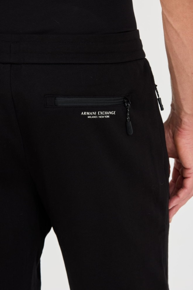 ARMANI EXCHANGE Czarne shorty Bermudy