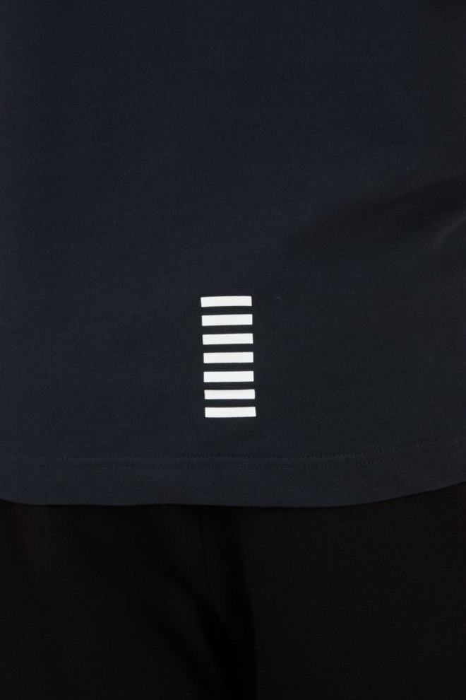 EA7 темно-синя сорочка-поло