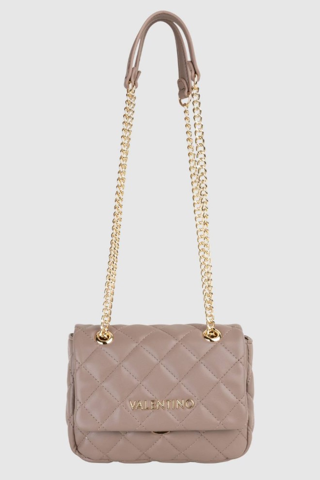 VALENTINO Beige Ocarina Flap Bag