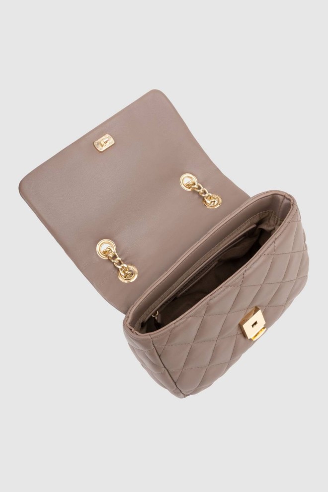 VALENTINO Beige Ocarina Flap Bag