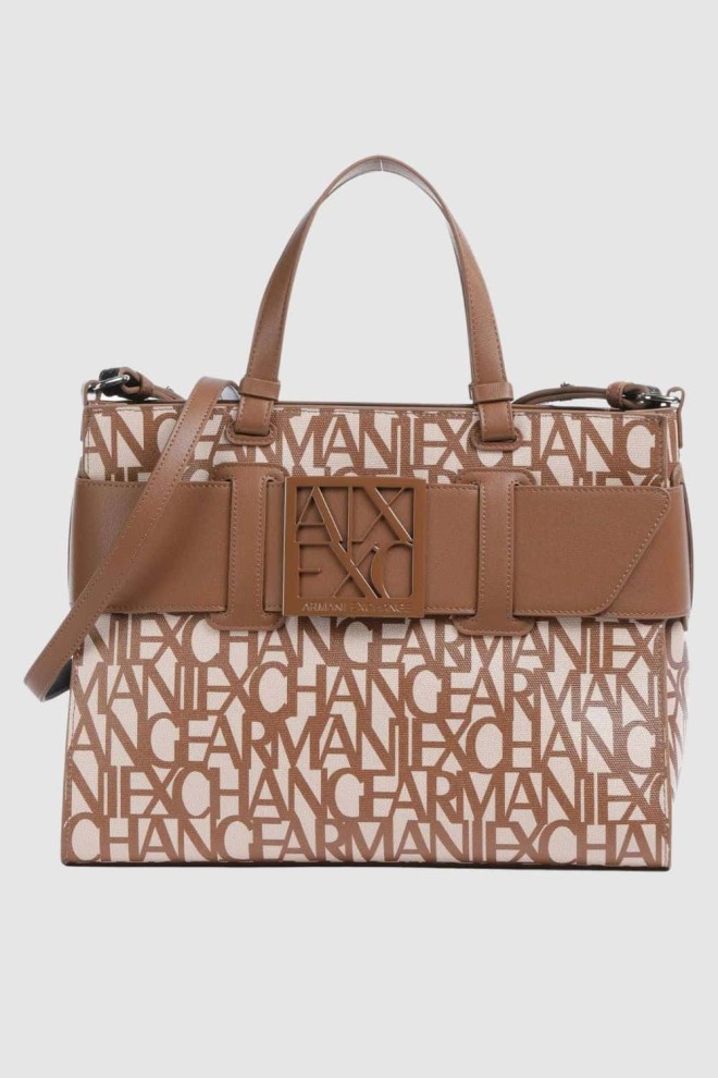 ARMANI EXCHANGE Brown Classic Handbag