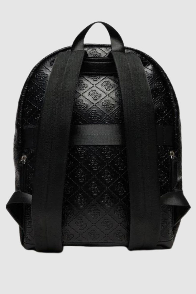 GUESS Black Large Milano Backpack