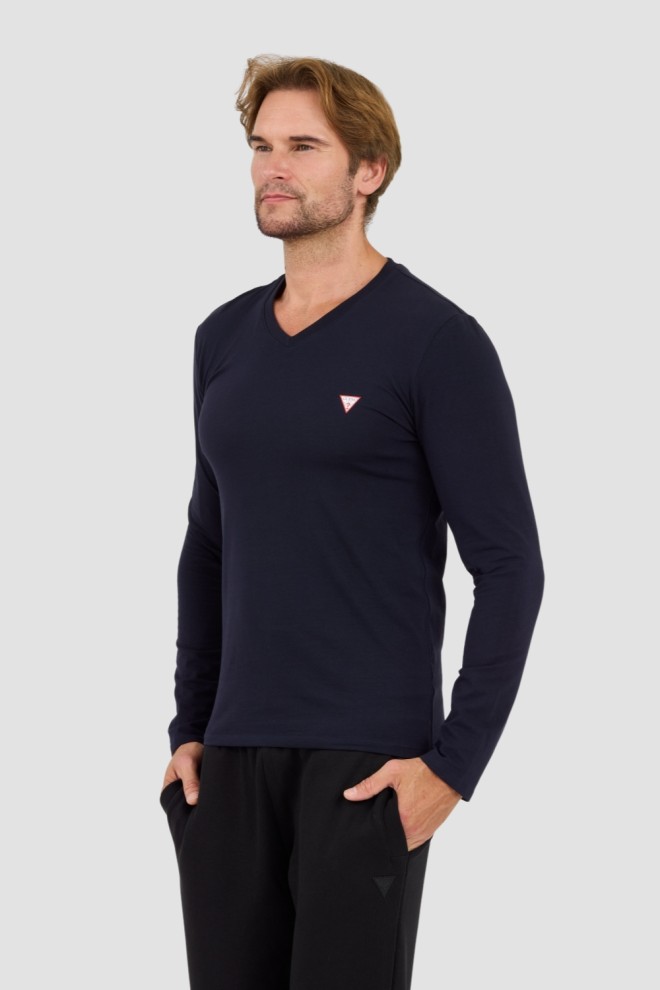 GUESS Navy blue Core Tee longsleeve