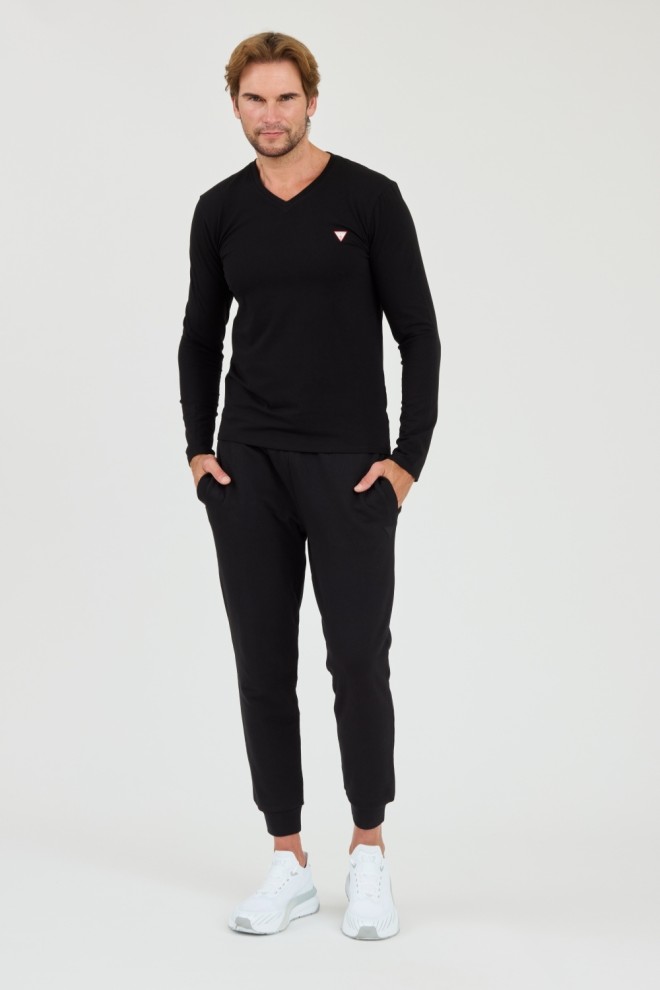 Футболка з довгим рукавом GUESS Black Core Tee