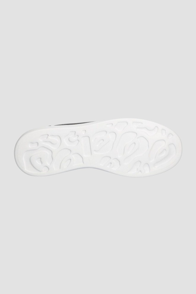 JUST CAVALLI Czarne sneakersy FONDO URSA DIS. 2