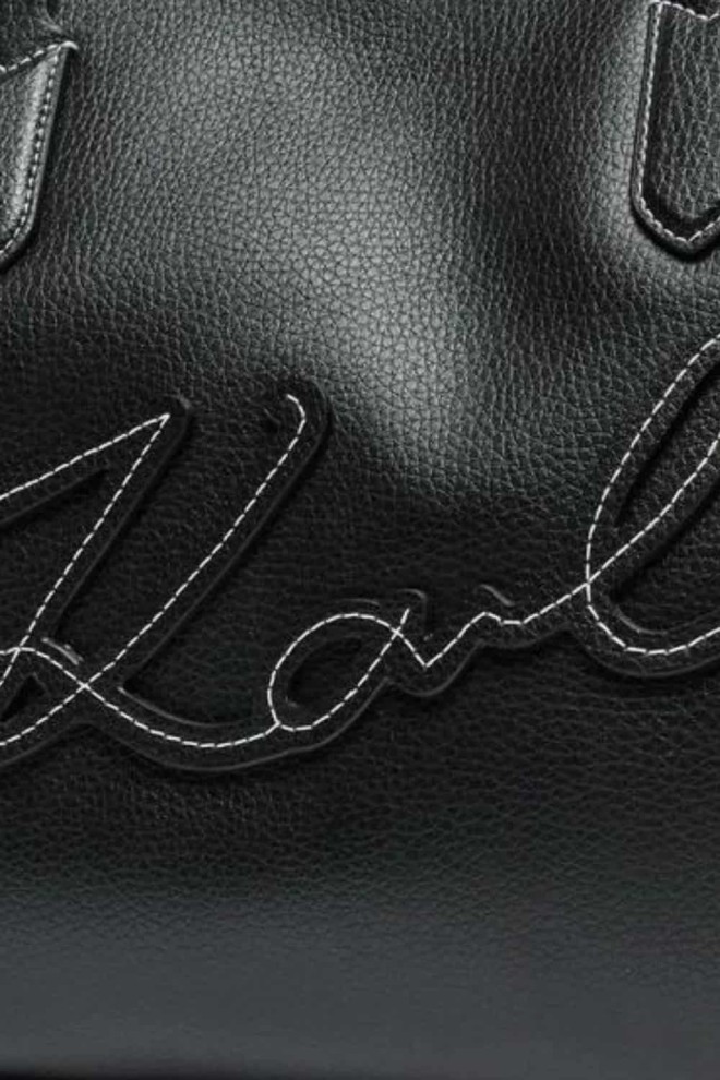 KARL LAGERFELD Czarna shopperka Klxav Mirum Tote