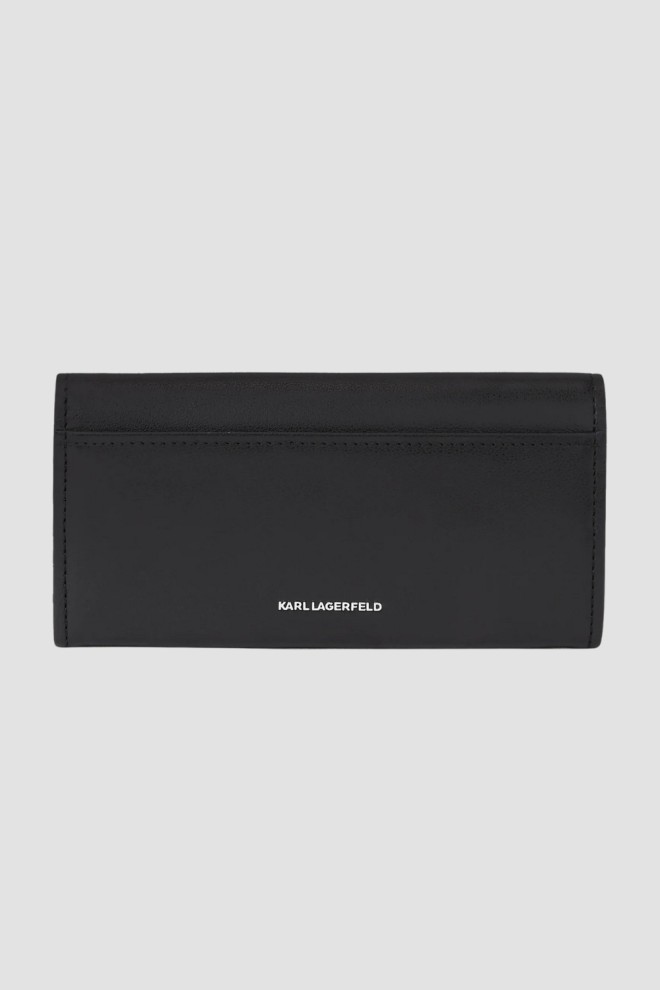 KARL LAGERFELD Black K/icon wallet