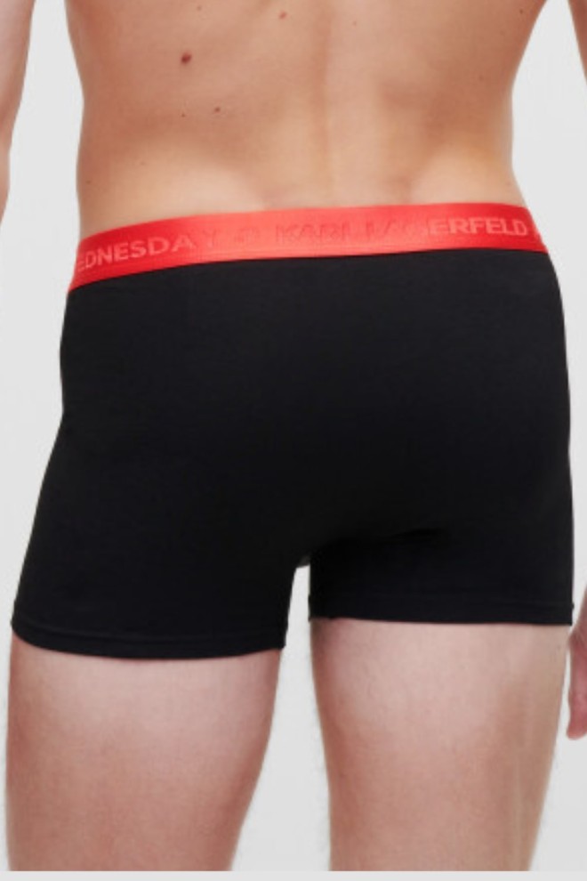 KARL LAGERFELD Zestaw czarnych bokserek Day Of The Week Trunk 7PACK XL