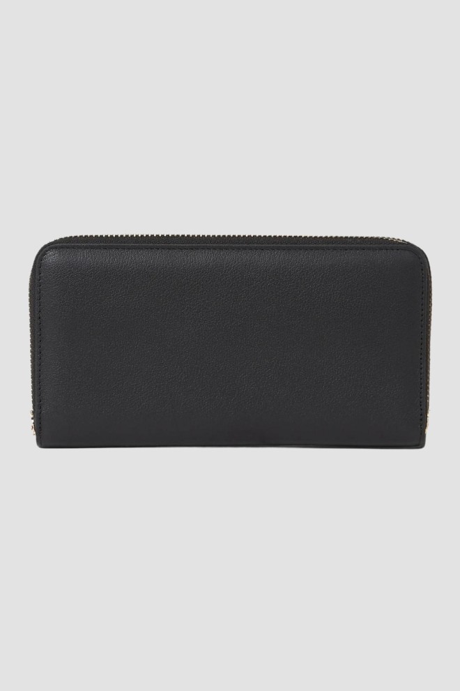 KARL LAGERFELD Czarny portfel K/signature