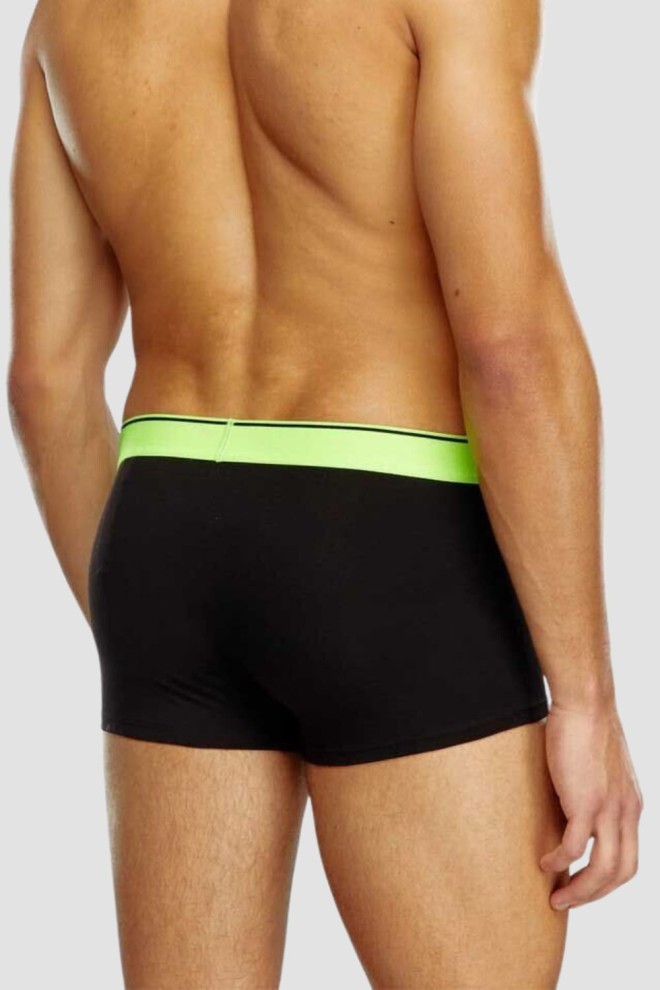 Комплект чорних боксерських трусів DIESEL 3PACK Umbx