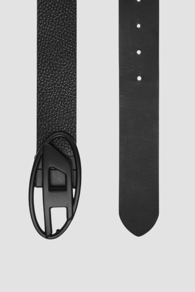 Ремінь реверсивний дизельний чорний B-1DR REV II