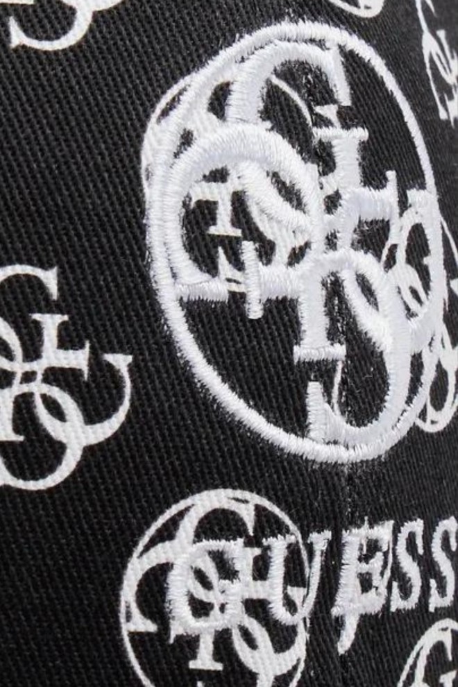 GUESS Black Olympe Baseball Cap