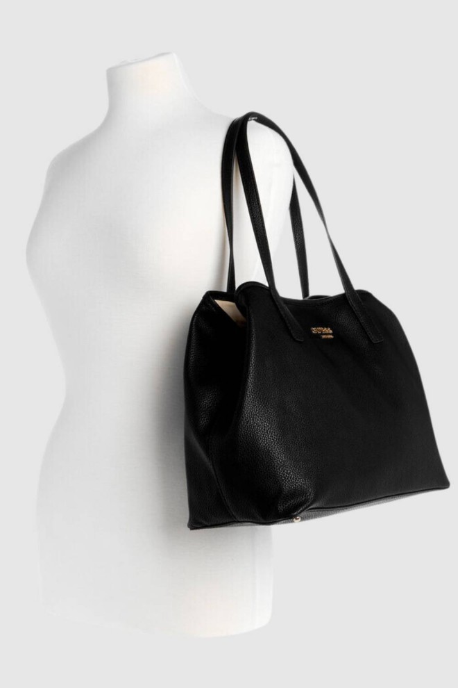 GUESS Czarna torebka 2 w 1 Vikky II