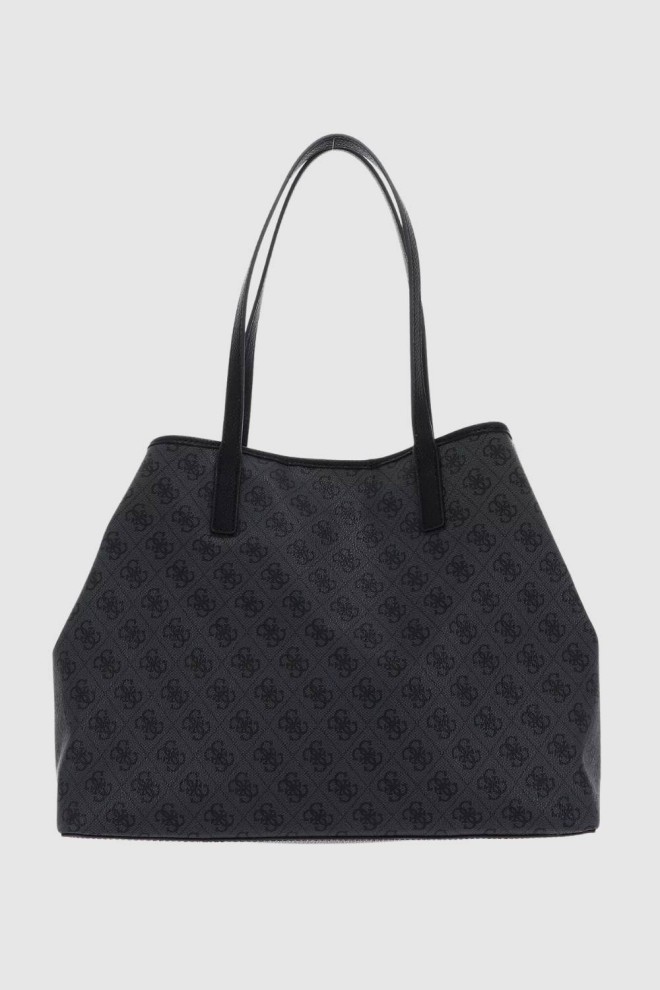 GUESS Large grey logoed 2-in-1 handbag Vikky II