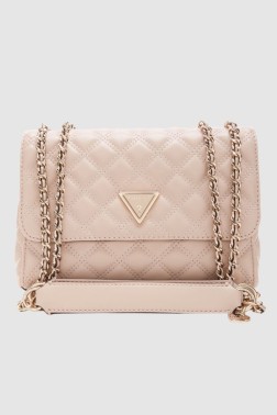 GUESS Beżowa torebka Giully