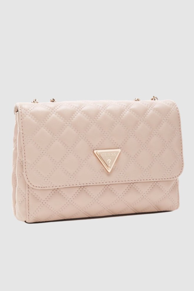 GUESS Beżowa torebka Giully