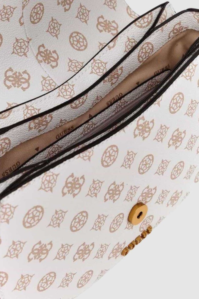 GUESS Biała logowana listonoszka Kuba