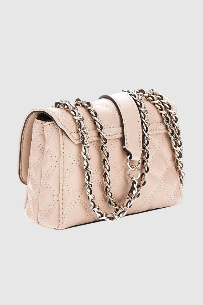 GUESS Beige small Giully mini handbag