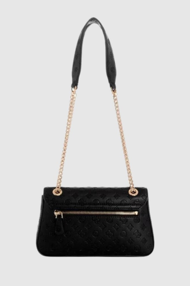 GUESS Czarna logowana torebka Arlena