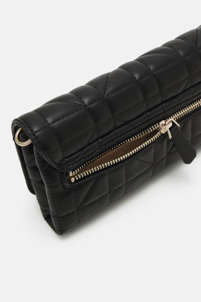 GUESS Black handbag with wallet function Assia Mini