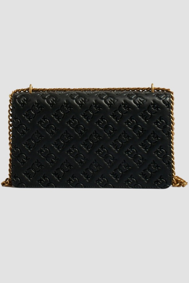 PINKO Чорна сумочка Love One Classic DC