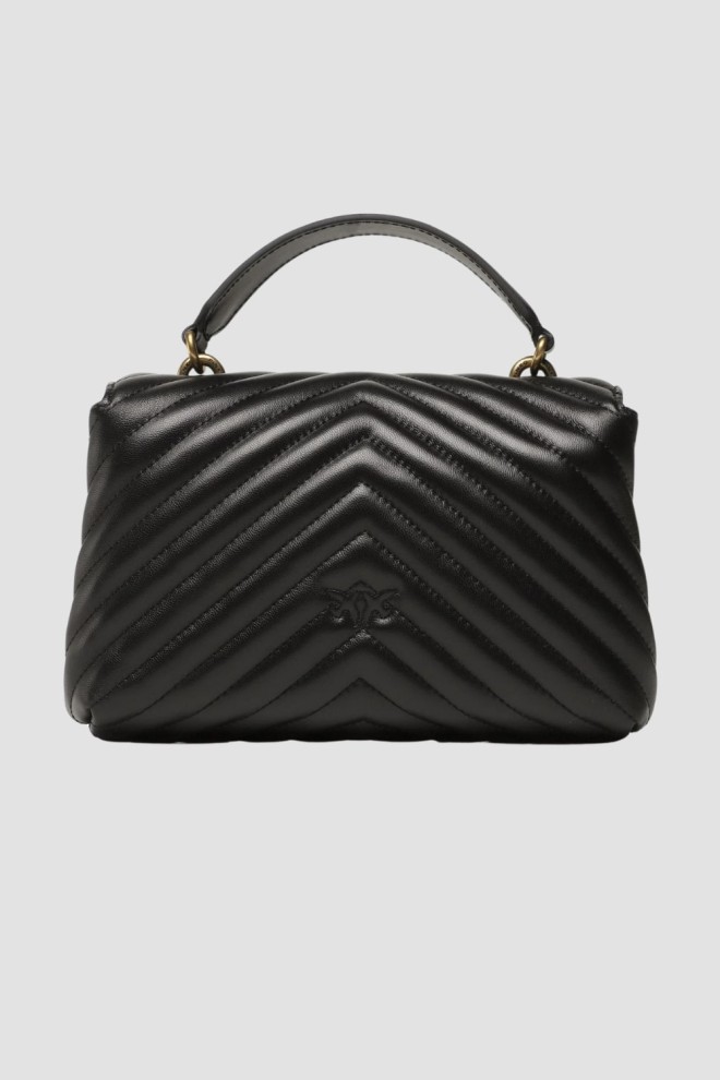 PINKO Black Love Lady Puff Classic CL Handbag