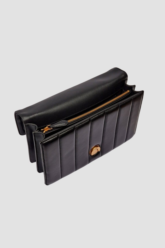 PINKO Black Love One Classic DC Handbag