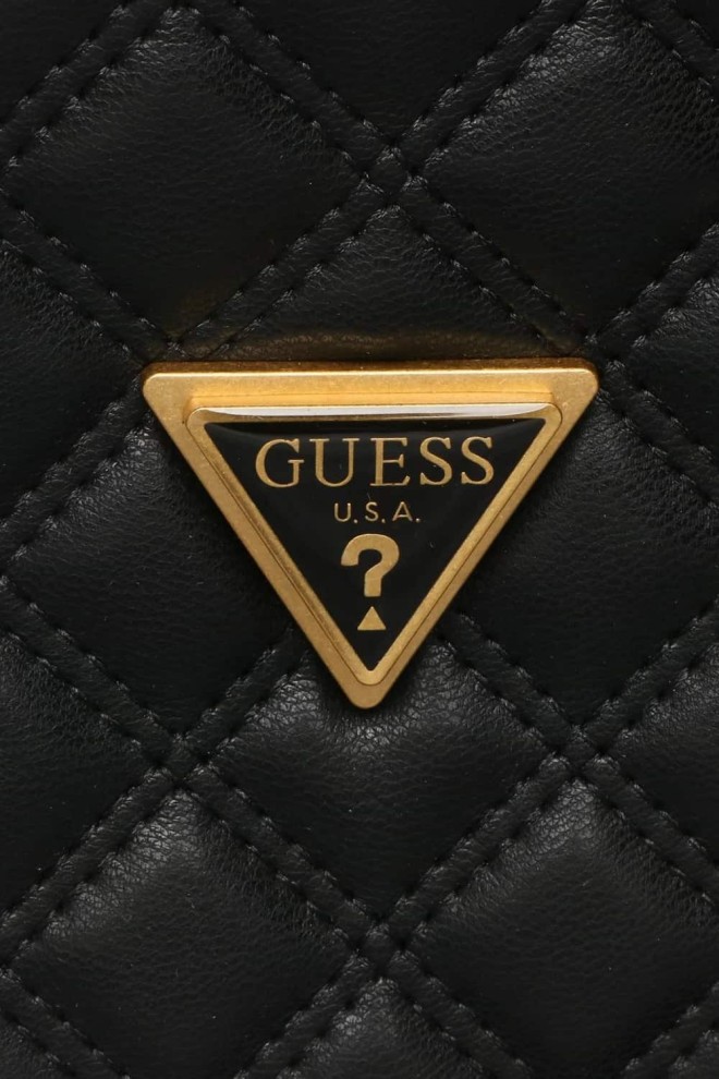 GUESS Black Giully Tote Handbag