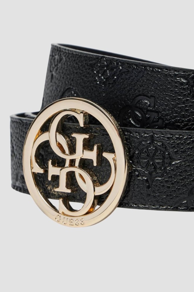 GUESS Чорний ремінь для брюк Cresidia Adj H3.5