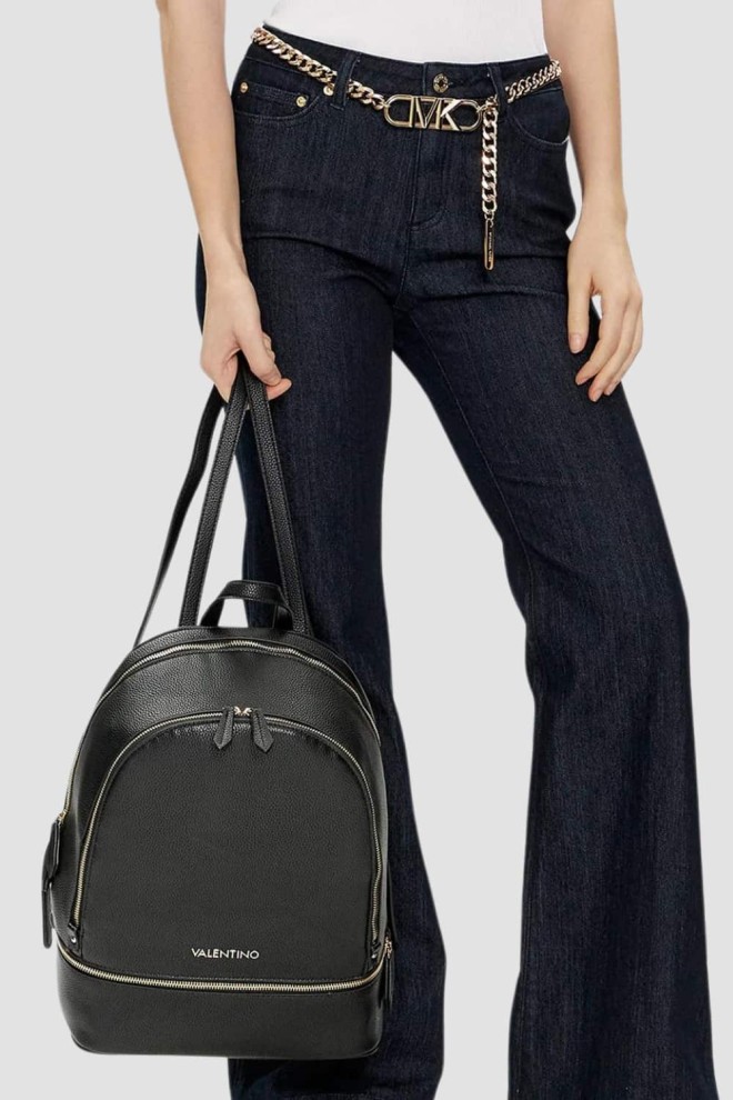 VALENTINO Czarny plecak Brixton Borsa