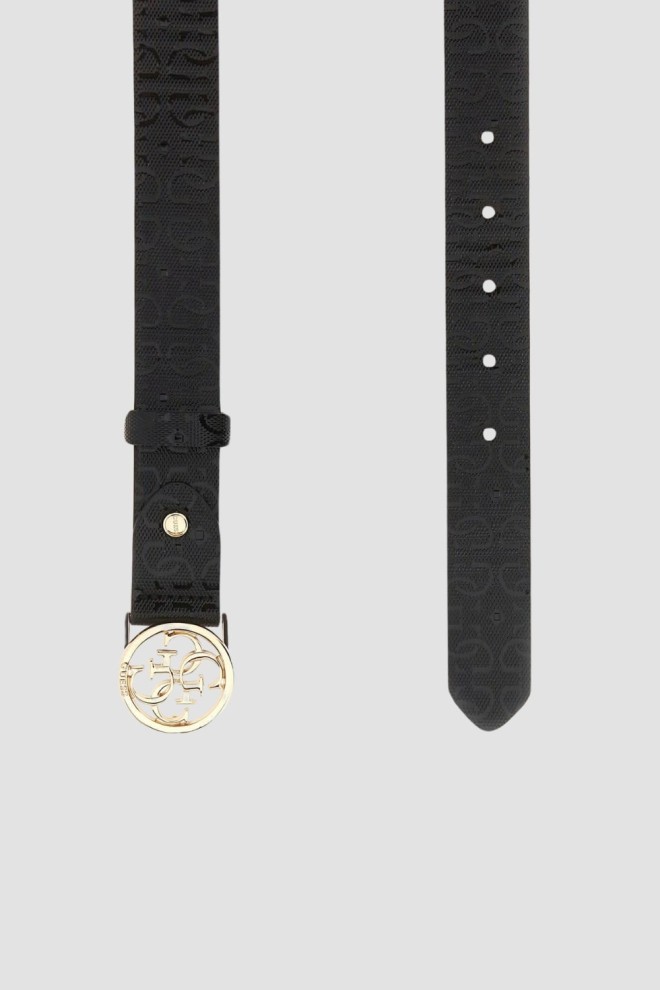 GUESS Чорний ремінь для брюк Adelard Adj H30