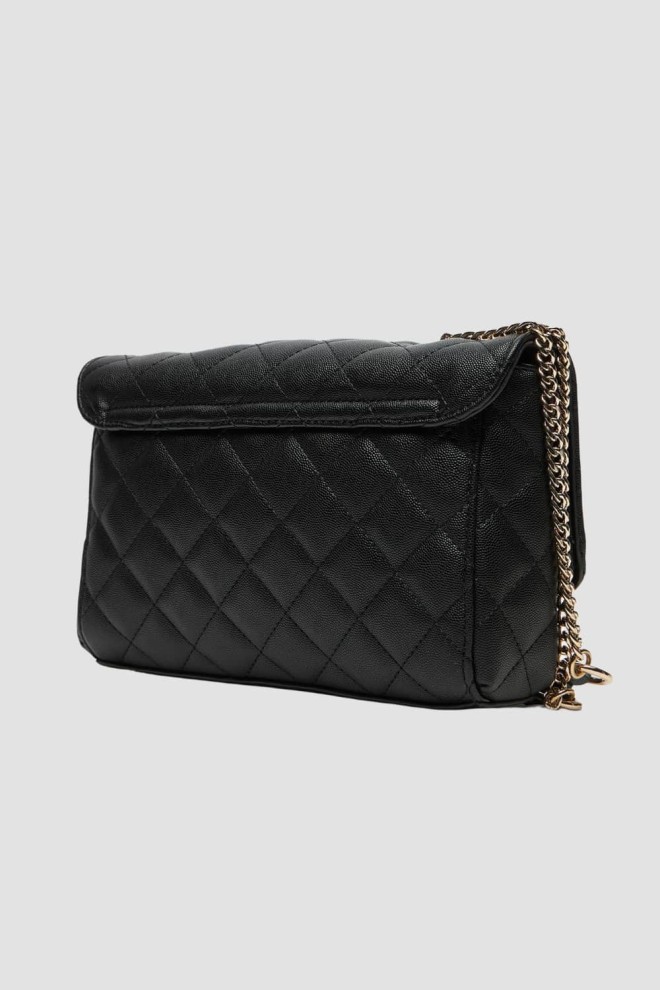 Сумочка GUESS Black Eco Carly Cnvrtble Xbody Flap