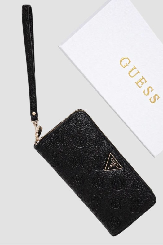 GUESS Black Wallet Cresidia...