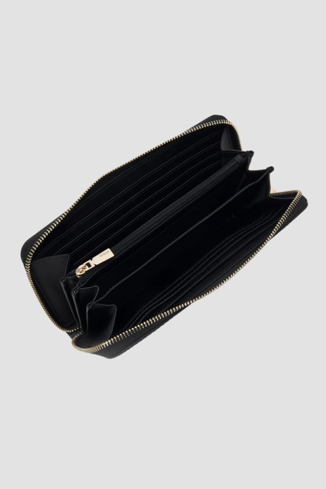 Великий гаманець на блискавці GUESS Grey Laurel Slg