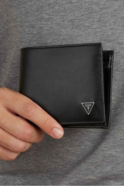 GUESS Black Wallet Mito...