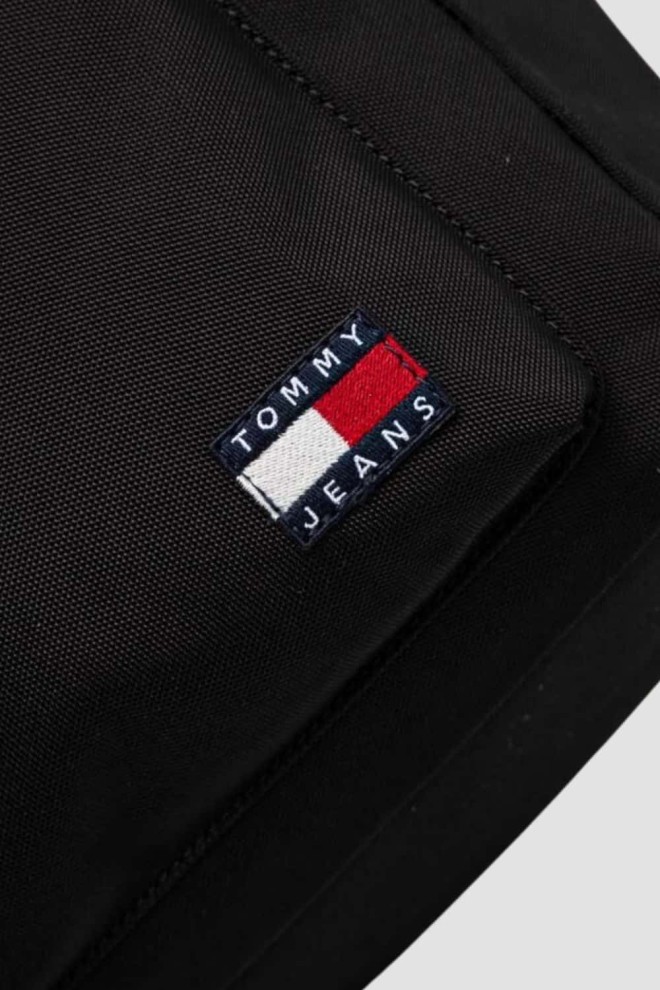 TOMMY JEANS Capacious black backpack