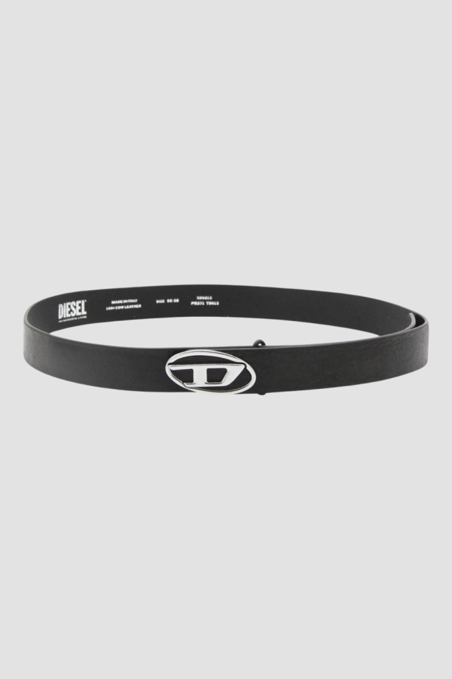 DIESEL Black Men's Belt B-1DR-LAYER