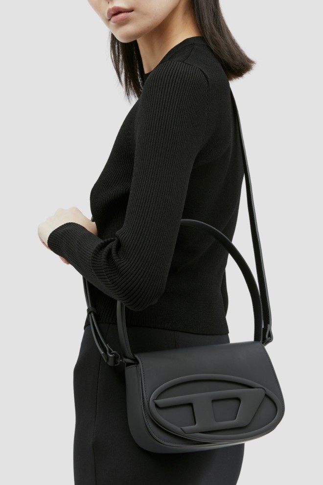 DIESEL Matte Black Handbag 1DR