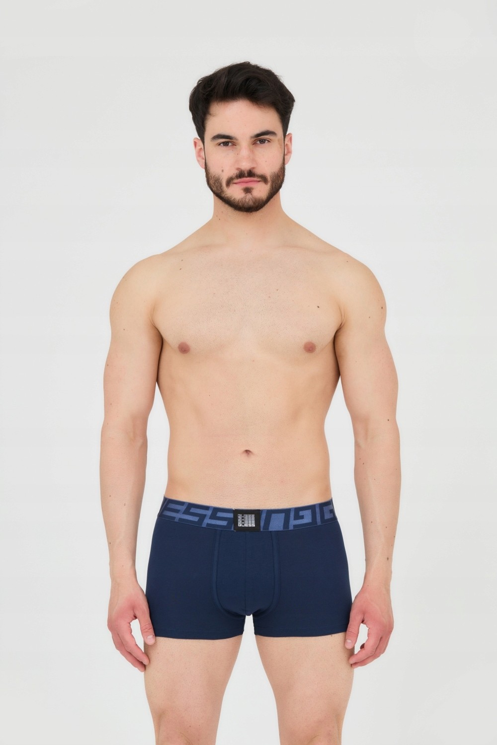 GUESS Bokserki 3-pack: 2 x granatowy 1x biały