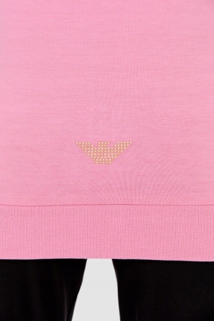 EA7 Czarno-różowy dres damski