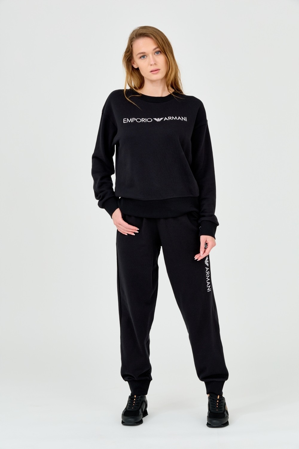 EMPORIO ARMANI Dresy damskie czarne